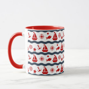 Taza Modelo marítimo lindo