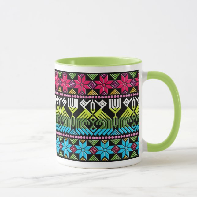 Taza Modelo maya colorido (Derecha)