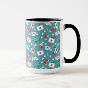 Taza Modelo médico del icono