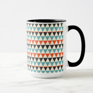 Taza Modelo moderno del triángulo de los mediados de