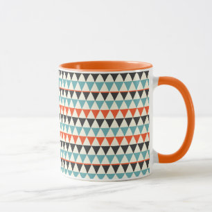 Taza Modelo moderno del triángulo de los mediados de