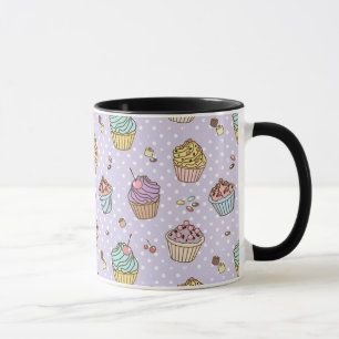 Taza Modelo retro de los dulces