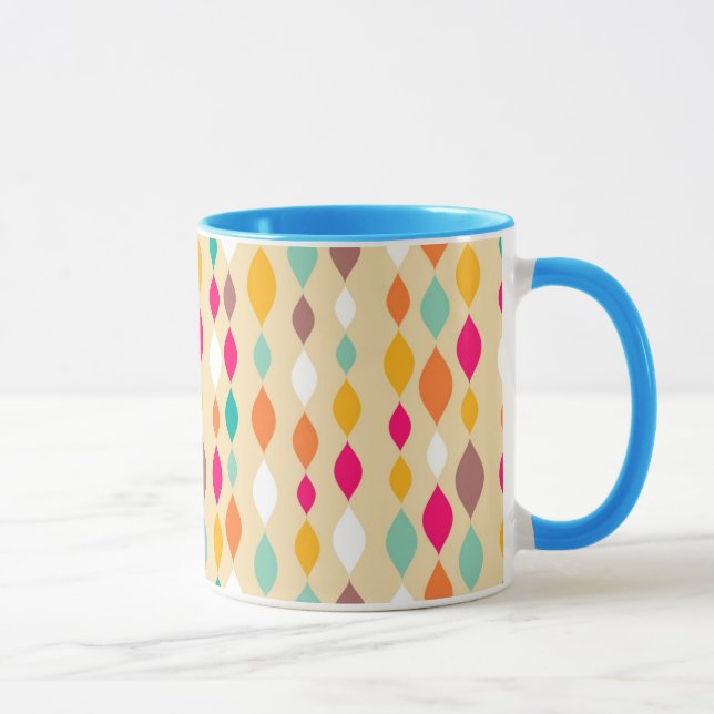 Taza Modelo retro del extracto del estilo (Derecha)