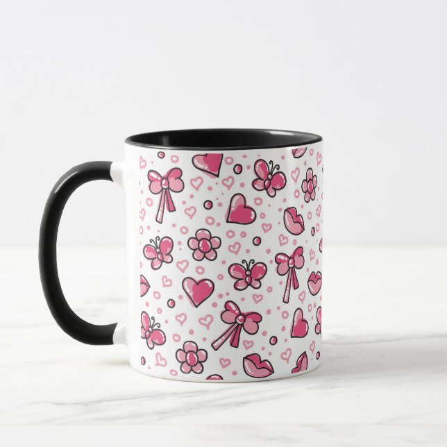 Taza modelo romántico (Izquierda)