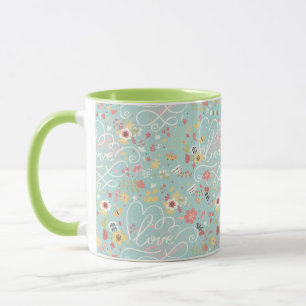 Taza Modelo romántico brillante moderno