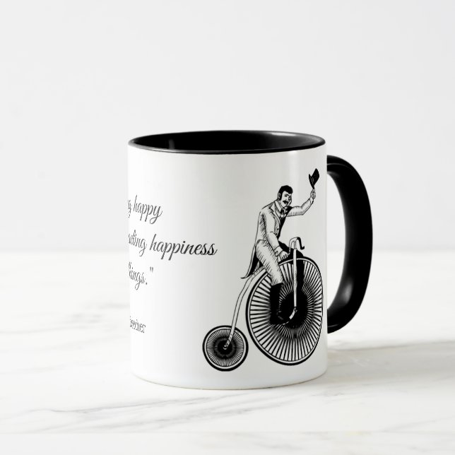 Taza Modelo T Penny Farthing Classic - Motivación (Anverso derecho)