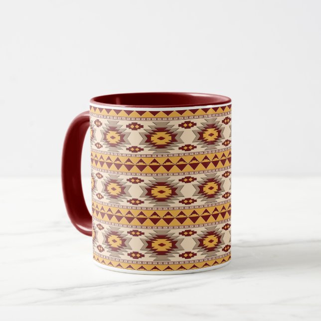 Taza Modelo tribal al sudoeste (Anverso izquierdo)