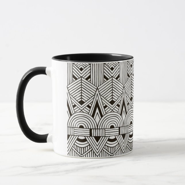 Taza Modelo tribal inspirado (Izquierda)