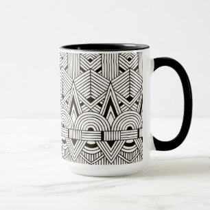 Taza Modelo tribal inspirado