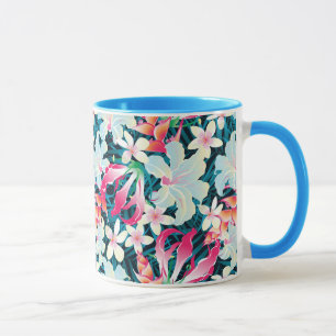 Taza Modelo tropical colorido