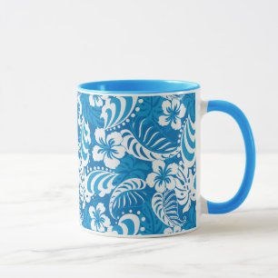 Taza Modelo tropical del hibisco