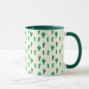Taza Modelo verde claro del cactus