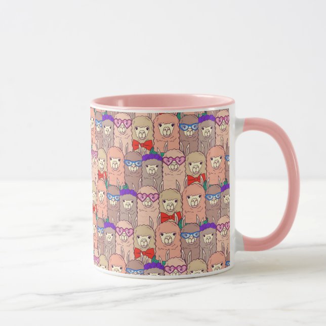Taza Modelo vestido de moda de la llama (Derecha)