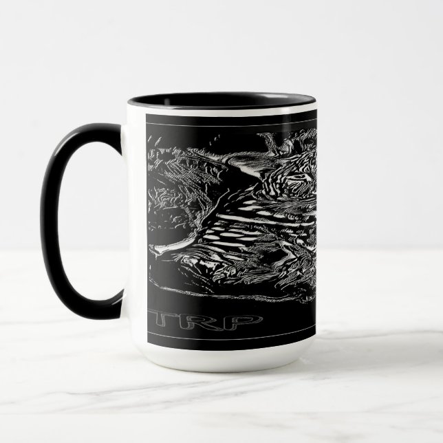 Taza Modelos Big Cat: Leopard Laze 01-02 (Izquierda)