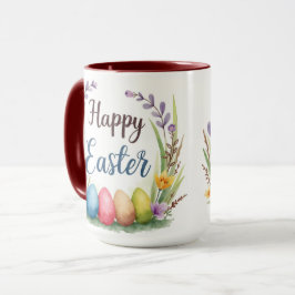 Taza Modern Easter Eggs Beautiful Collection