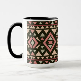 Taza Modern Geometric Southwest Style