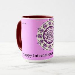 Taza Modern IWD 2026 Strategic Empowerment Custom