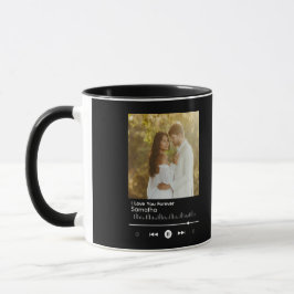 Taza Modern Music Player Frame Add Title, Name Photo