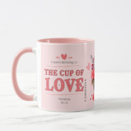 Taza Modern Pink Cup of Love Ingredients Name