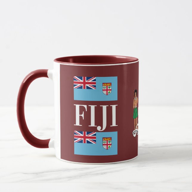 Taza moderna de Fiji (Izquierda)