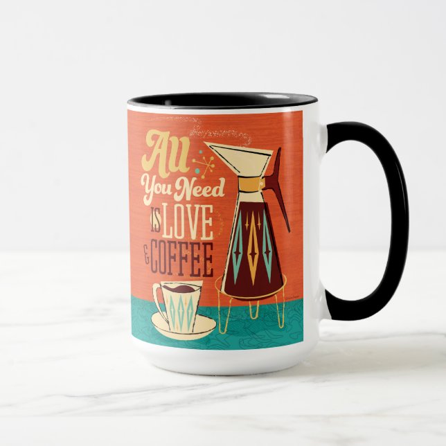 Taza Moderna de mediados de siglo todo lo que necesitas (Derecha)