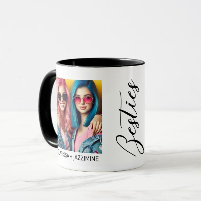Taza Moderna escritura bestie negra 2 foto (Anverso izquierdo)