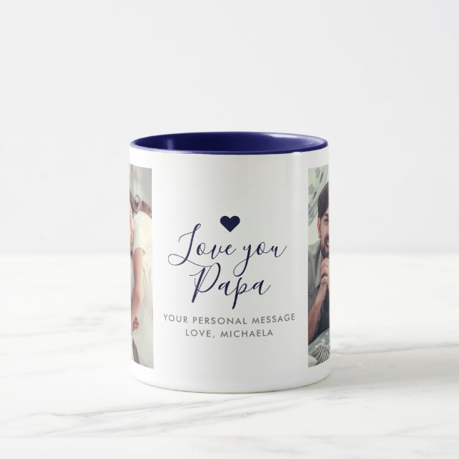 Taza moderna "Te quiero Papá" 2-Foto (Centro)