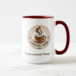 Taza Moderna tienda profesional Minimal Coffee Shop