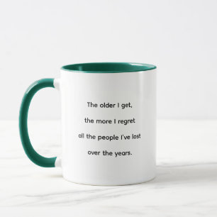 Taza Moderna tipografía de moda cita café de dos tonos
