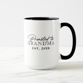Taza Moderno ascendido al regalo de la abuela