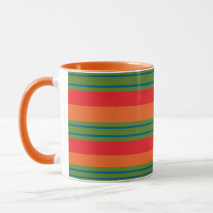 Taza moderno groovy funky a mediados de siglo