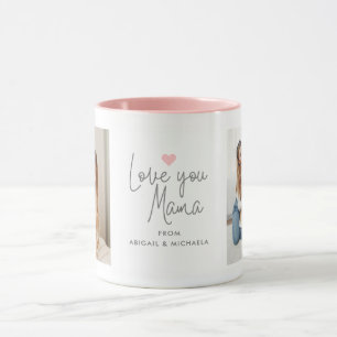 Taza Moderno "Love you Mama" 2-Photo