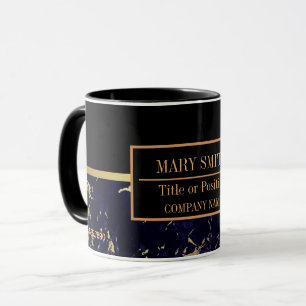 Taza Moderno Marble Business Añadir nombre