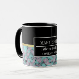 Taza Moderno Marble Business Añadir nombre