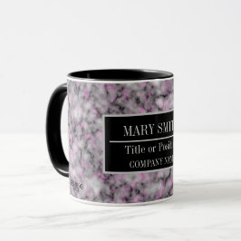 Taza Moderno Marble Business Añadir nombre