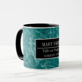 Taza Moderno Marble Business Añadir nombre