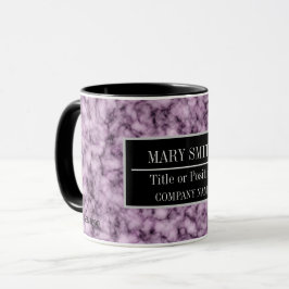 Taza Moderno Marble Business Añadir nombre