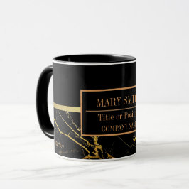 Taza Moderno Marble Business Añadir nombre