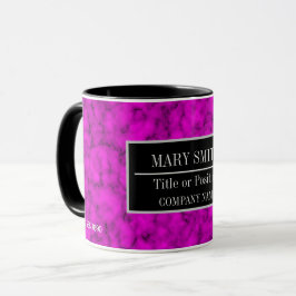 Taza Moderno Marble Business Añadir nombre