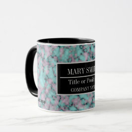 Taza Moderno Marble Business Añadir nombre