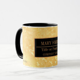 Taza Moderno Marble Business Añadir nombre