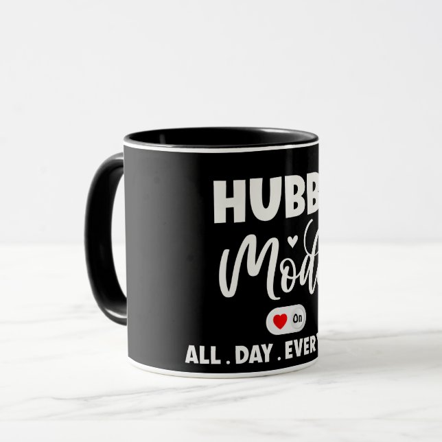 Taza Moderno modo de marihuana todo el día Mug (Anverso izquierdo)