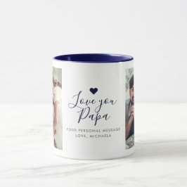 Taza Moderno "Te amo papá" 2-Foto