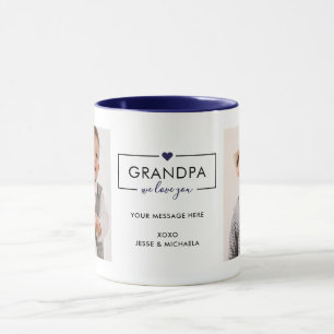Taza Moderno Te/Le Queremos Abuelo/Abuela/Otro 2-Fotos