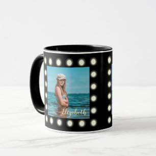 Taza Moderno y exclusivo marco de fotos en cuadrado neg