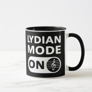 Taza Modo de música de Lydian activado - Mug