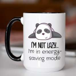 Taza Modo divertido de ahorro de energía de Panda