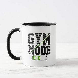 Taza Modo Gimnasio En La Formación De Gimnasio