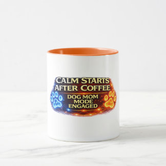 Taza Modo Mamá Perro Activado Divertida Amante del