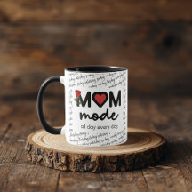Taza Modo Mamá Todo el Día